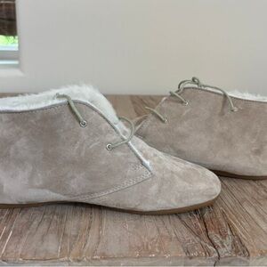 Hobes Wooly Boot Suede Outer Shearling Lined Size 37